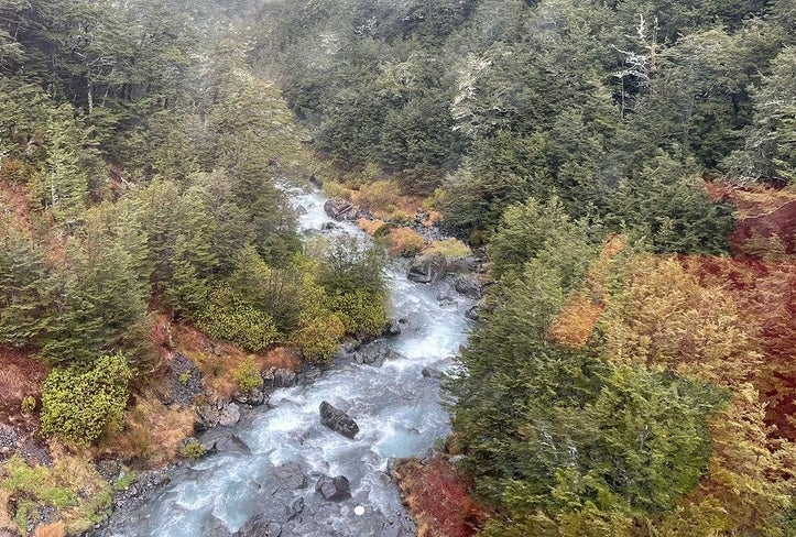 The area where the hikers were rescued thanks to Apple&#039;s Emergency SOS by Satellite - Apple&#039;s Emergency SOS via Satellite saves two hikers trapped near rising water