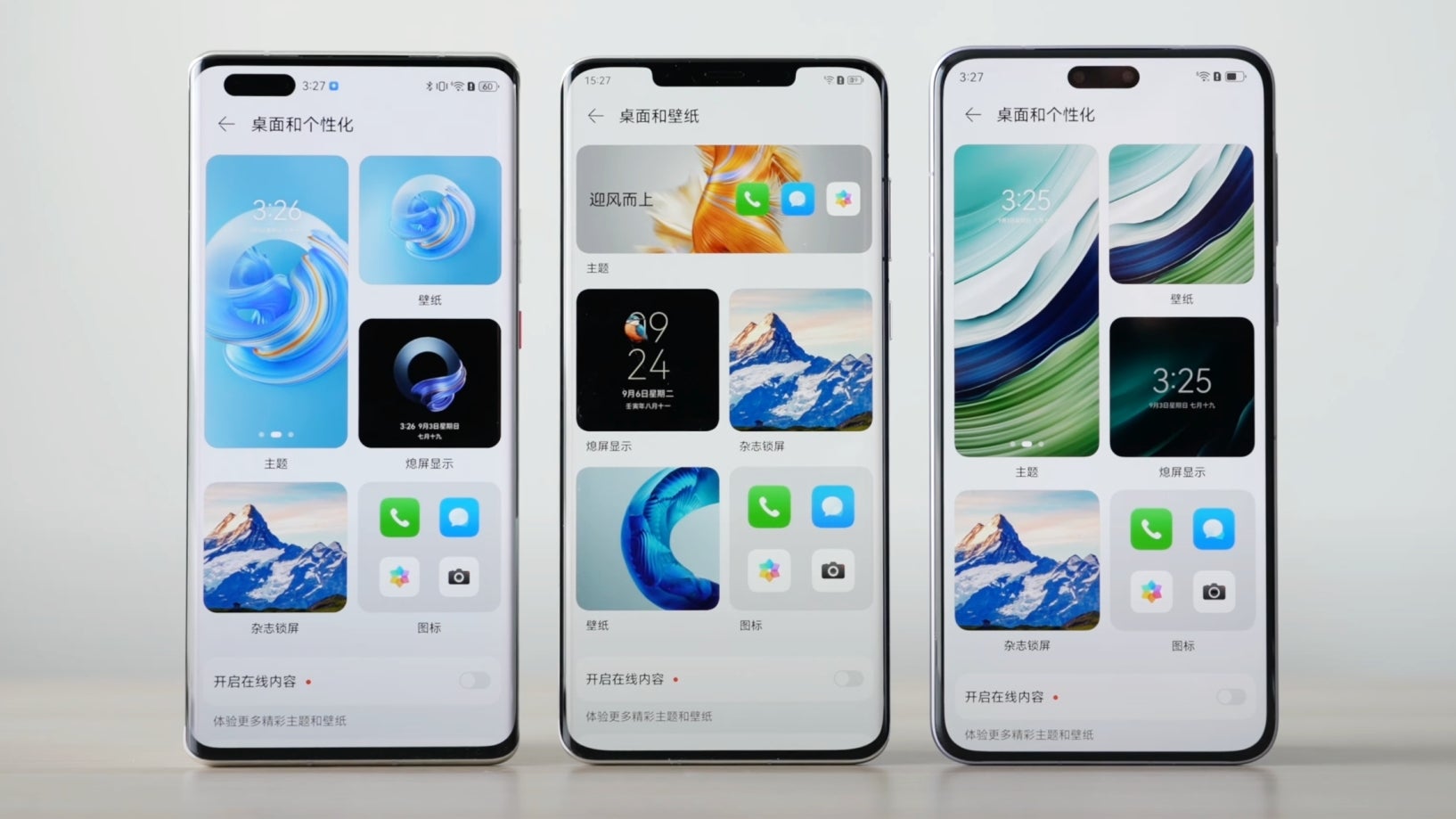 Huawei Mate 40 Pro, Mate 50 Pro, Mate 60 Pro - as you can see Huawei’s Mate 40 Pro from 2020 had a Dynamic Island-like cutout with Face ID way before the iPhone 14 Pro. - Huawei Mate 60 Pro: The Chinese iPhone 15 Pro is already here - but is this what Android users want?