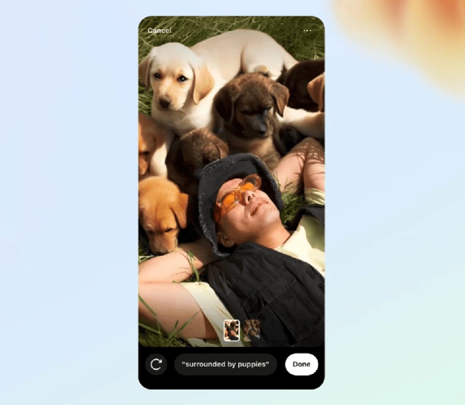 Meta brings AI stickers to Instagram, Facebook Stories, Messenger, and WhatsApp