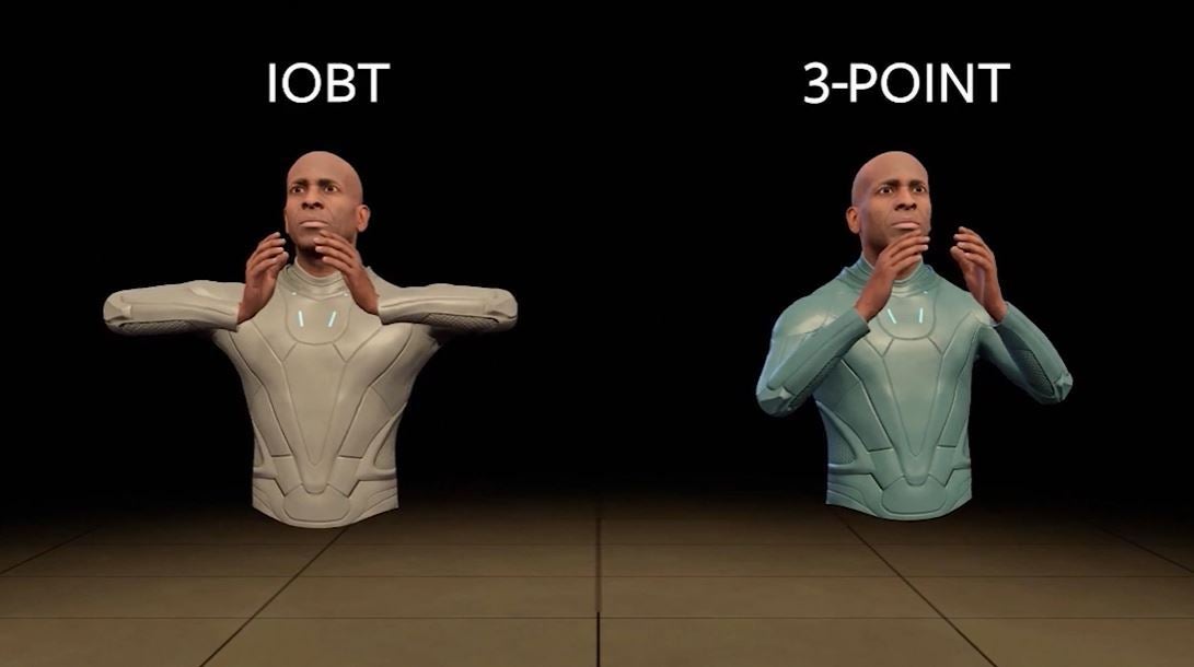 Notice how the IOBT example is much more expressive! Good chap, IOBT! - The Quest 3 now supports full body tracking and MR occlusion! But why should you care?