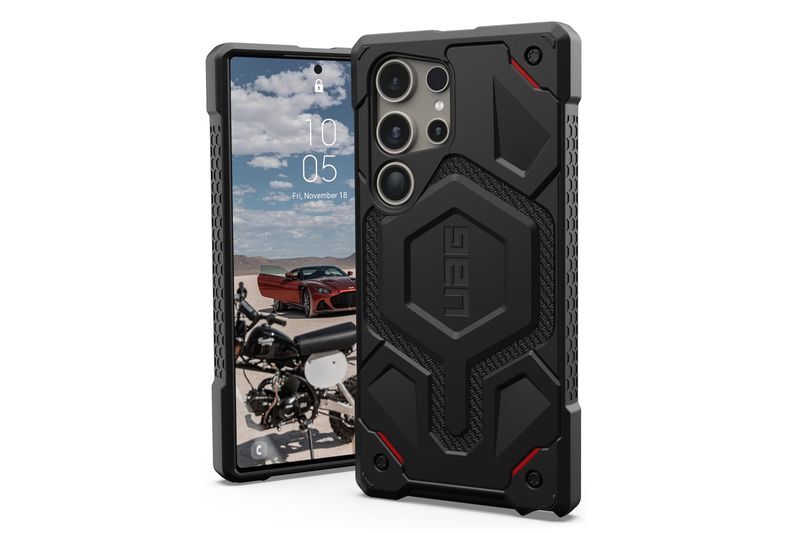 UAG Monarch Kevlar Designed Samsung Galaxy S24 Ultra Case - The best Galaxy S24 cases