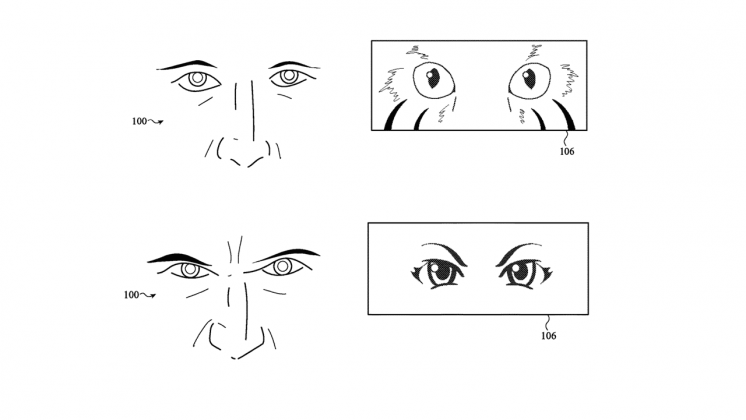 An example image from a patent that Apple submitted in 2017. - Can customization options fix EyeSight and Persona on the Vision Pro?