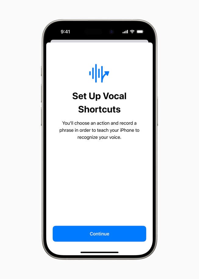 With Vocal Shortcuts, users can set a custom phrase to trigger a specific Shortcut - Navigate iPhone with your eyes, end motion sickness and more with new iOS 18 accessibility features