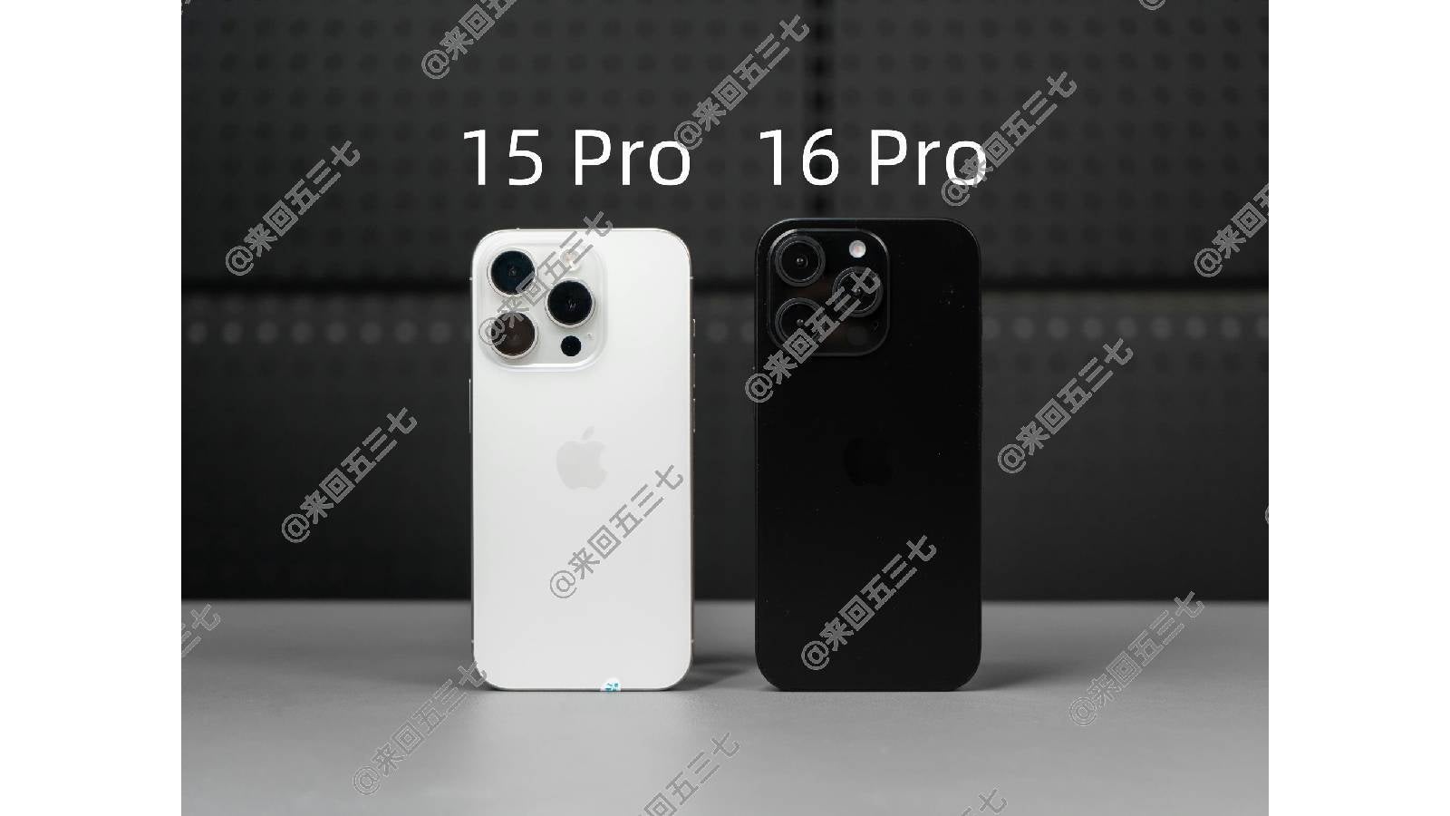 More iPhone 16 Pro vs 15 Pro photos leak - can you tell which is which?