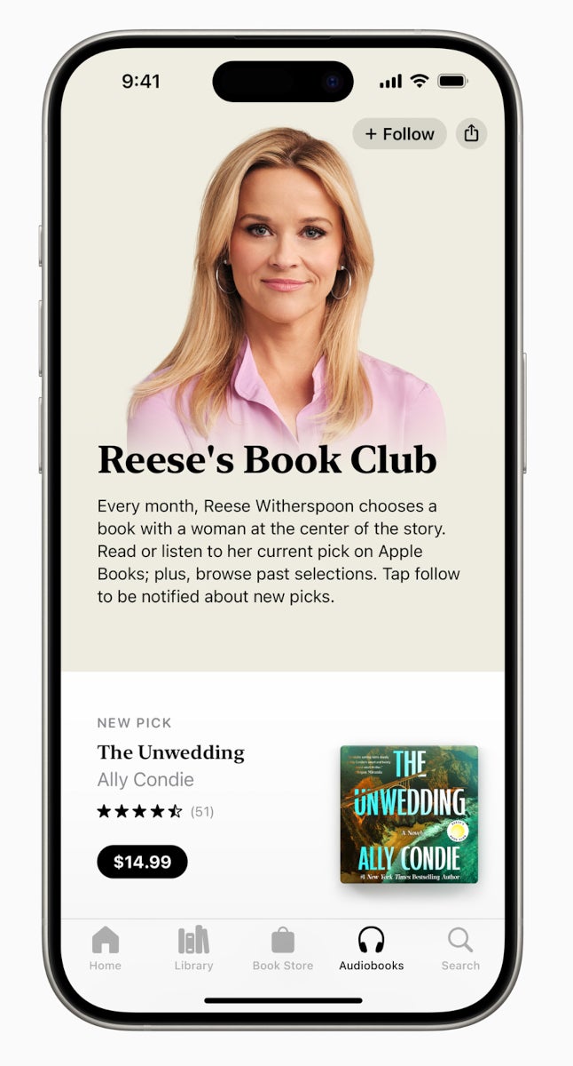 Apple is now the home of one of the most popular book clubs