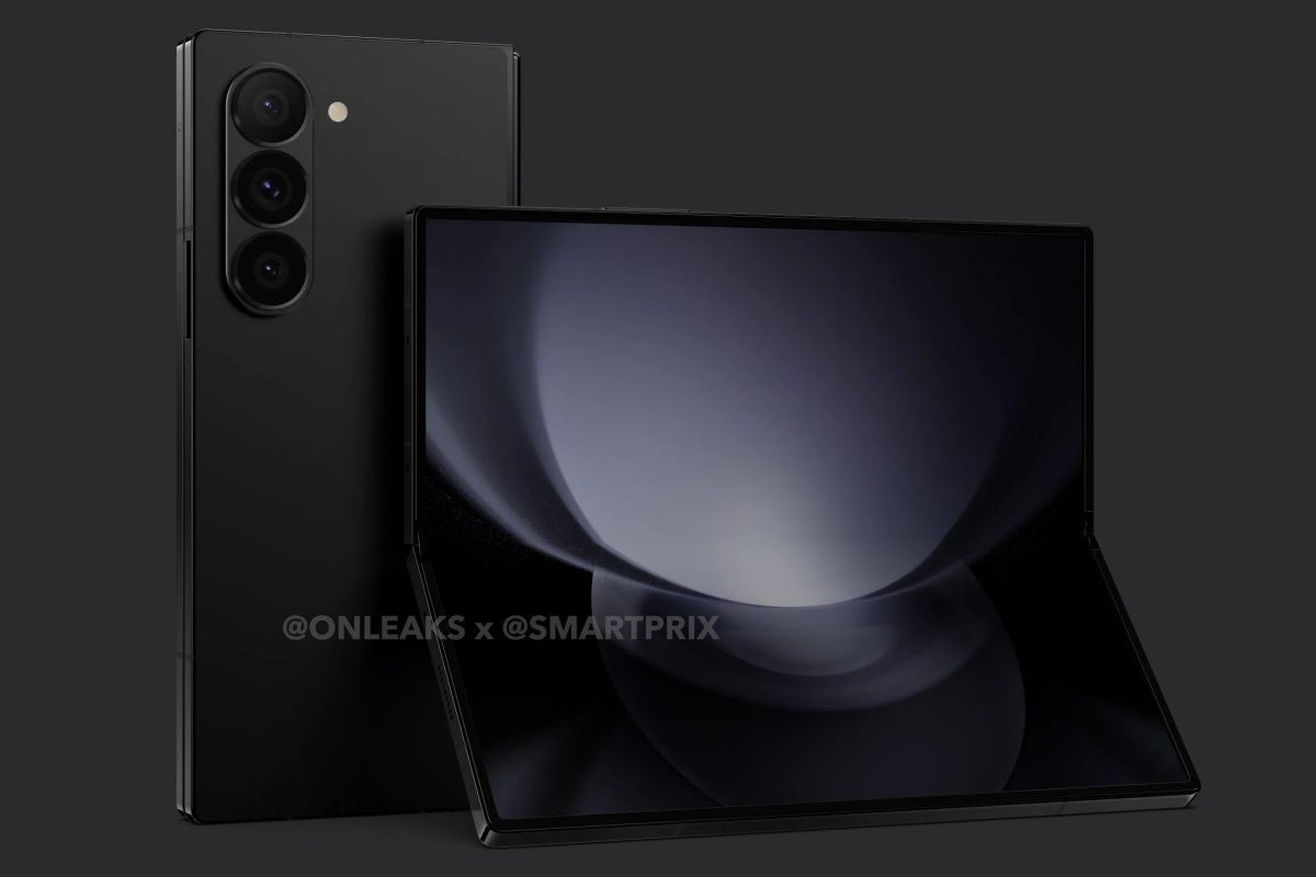 These older Z Fold 6 renders show the upcoming foldable&#039;s design in full. - The first official Samsung Galaxy Z Fold 6 and Z Flip 6 promo image is here!