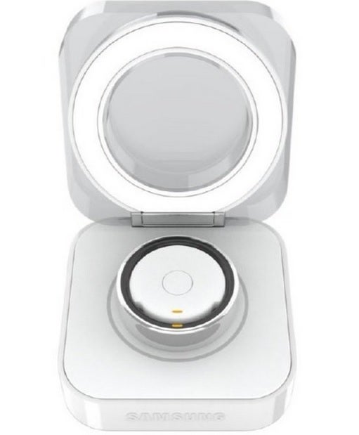 Leaked image of the Galaxy Ring charging case - The Galaxy Ring&#039;s charging case appears in leaked image