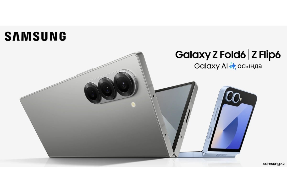 This promotional image was accidentally made public by Samsung itself a while back. - Samsung&#039;s eye-popping Galaxy Z Fold 6 and Z Flip 6 prices move one step closer to confirmation