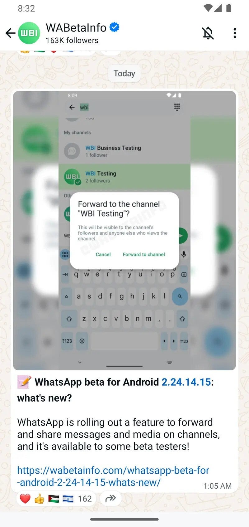 Some beta users can already see the blue checkmark in action. - WhatsApp verification badge goes Meta with a new blue color