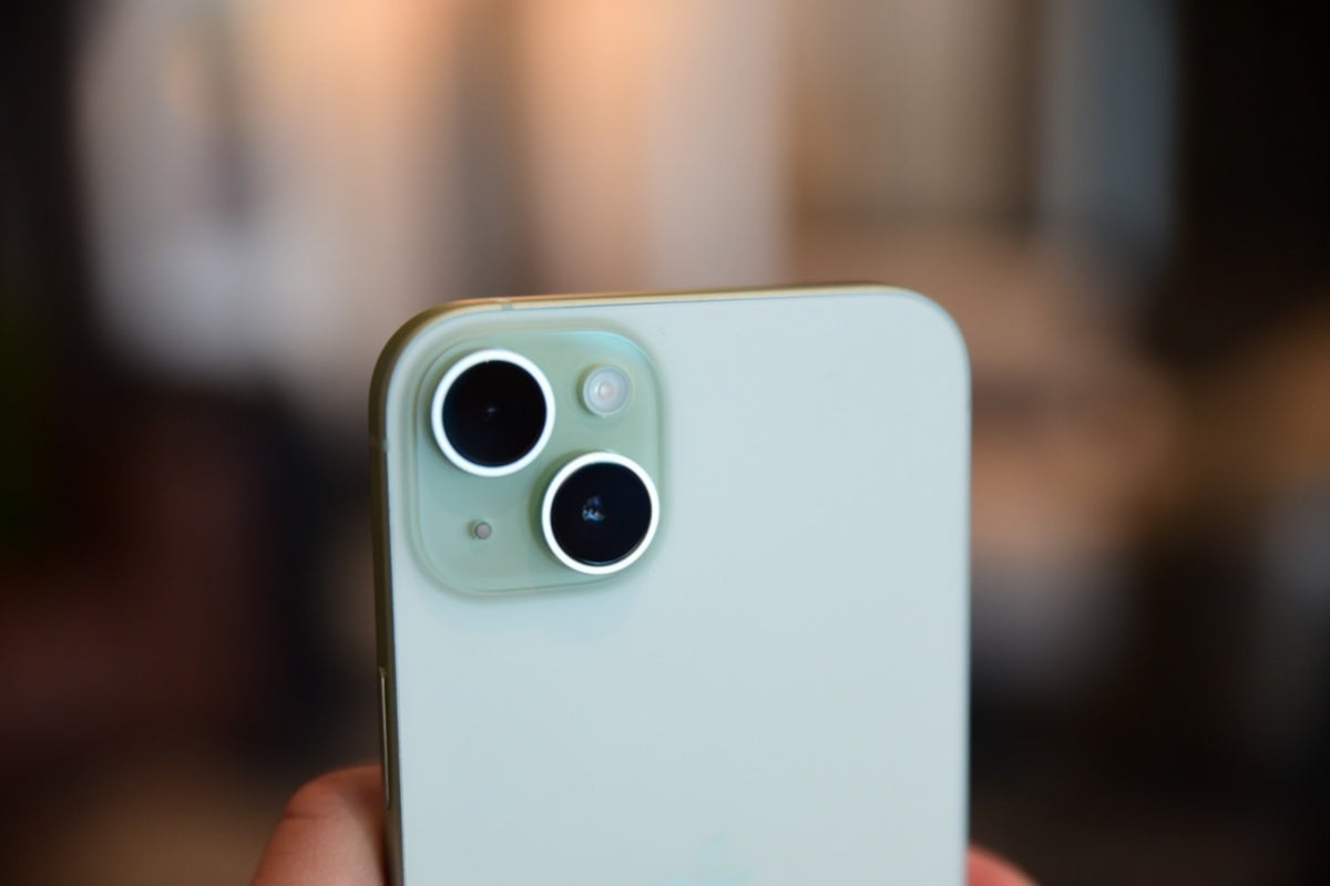 The iPhone 15 Plus doesn&#039;t come with a telephoto camera, but the iPhone 19 might. | Image Credit -- PhoneArena - Top Apple analyst predicts major iPhone 16 Pro, 17 Pro Max, 18 Pro, and iPhone 19 camera upgrades