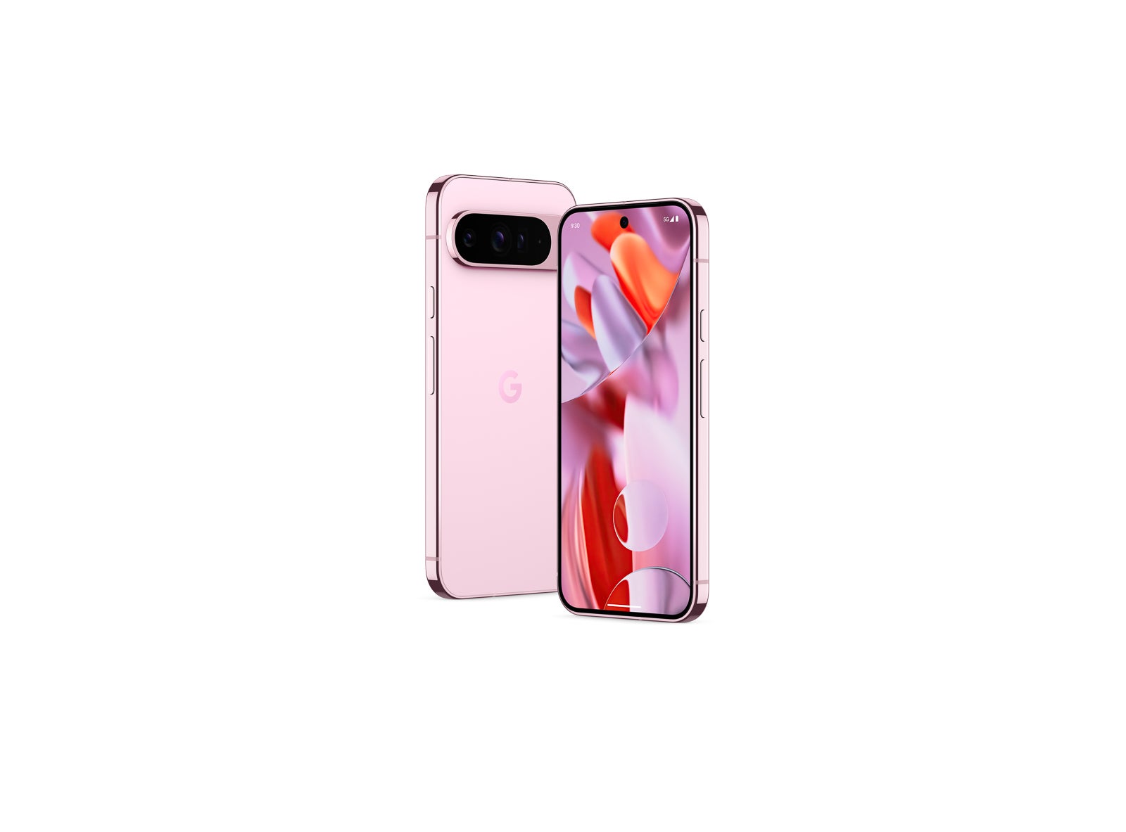 Pixel 9 Pro XL in Rose Quartz. | Image Credit - Google - Pixel 9 and 9 Pro colors: all the official shades