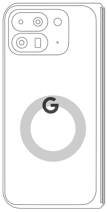 To help the Pixel 9 Pro Fold work with third-party wireless chargers, Google published this diagram showing the location of the coils in the device. | Image credit-Google - PSA: Pixel 9 Pro Fold does not support a key Pixel accessory