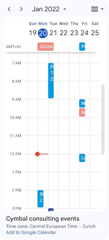 Google rolls out new design, accessibility improvements for embedded calendars