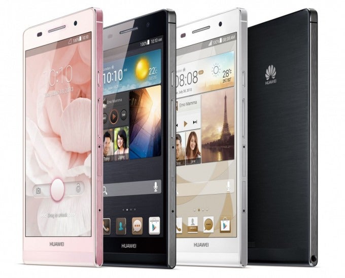 Huawei Ascend P6 now official – &quot;world’s slimmest smartphone&quot;