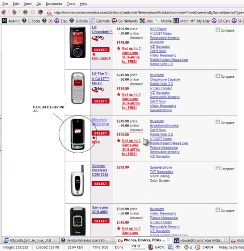 Motorola&#039;s KRZR K1m close to Verizon launch