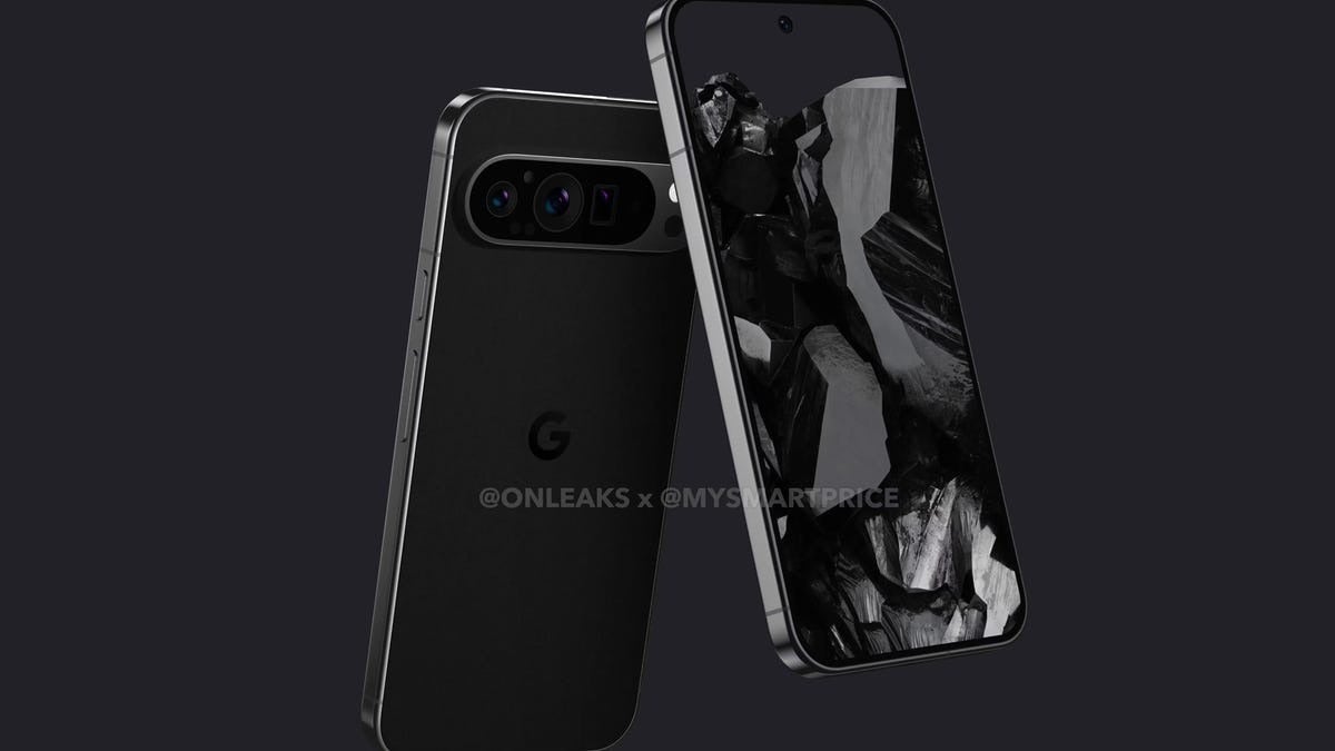A render of the Pixel 9 Pro XL showcasing its new flat sides and back panel with a glossy finish. - Pixel 9 Pro XL release date expectations, price estimates, and upgrades