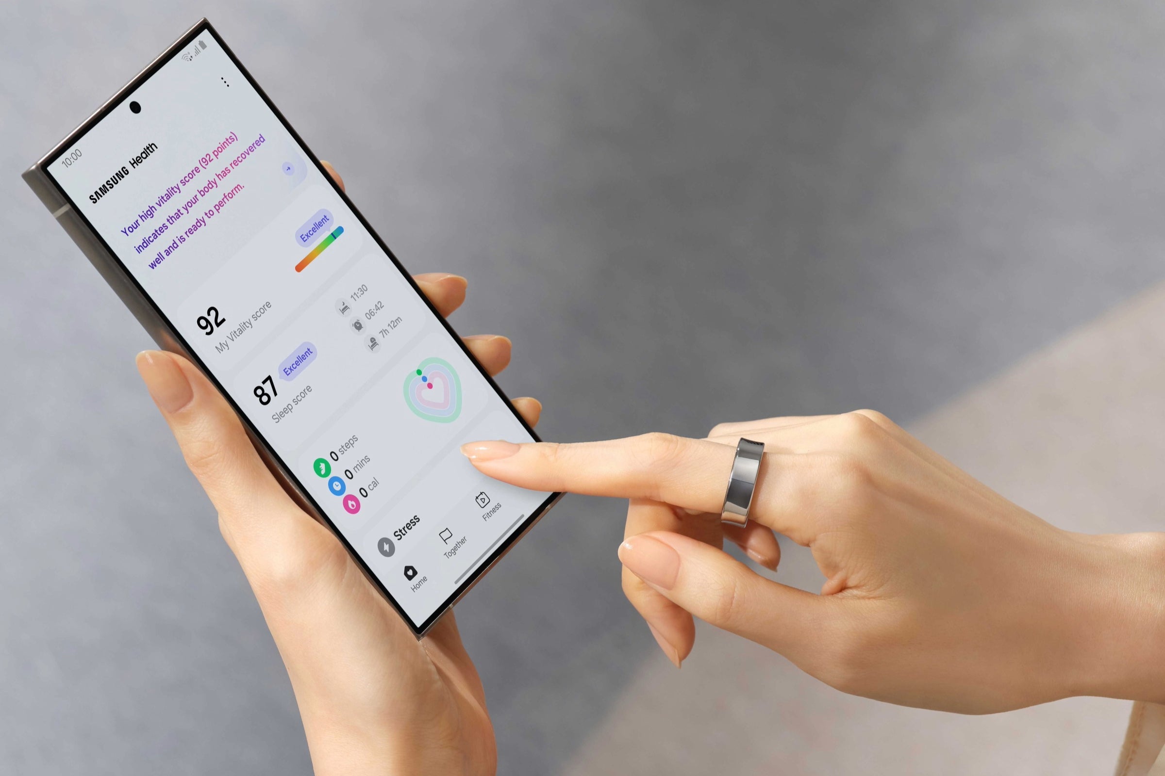 You can view all the data collected by the Galaxy Ring in the Samsung Health app. | Image credit – Samsung - Galaxy Ring release date, price, specs, and must-know features