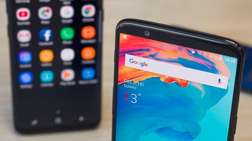 OnePlus 5T vs Samsung Galaxy S8 and Galaxy S8+