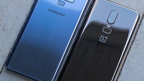 Samsung Galaxy Note 9 vs OnePlus 6