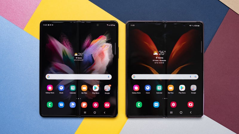 Samsung Galaxy Z Fold 3 vs Z Fold 2