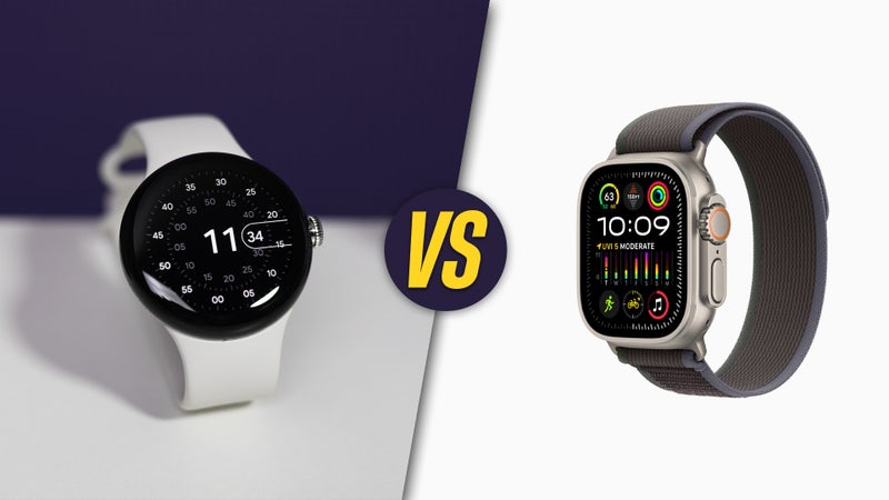 Google Pixel Watch 3 vs Apple Watch Ultra 3: Our preliminary comparison