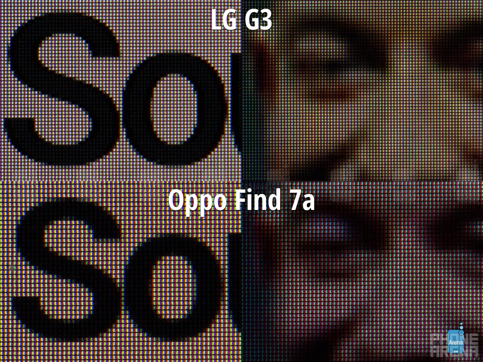 LG G3&#039;s 538 ppi compared to OPPO Find 7a&#039;s 5.5&#039;&#039; 403 ppi display - LG G3 Review