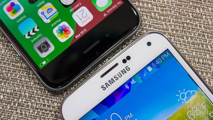 Apple iPhone 6 vs Samsung Galaxy S5