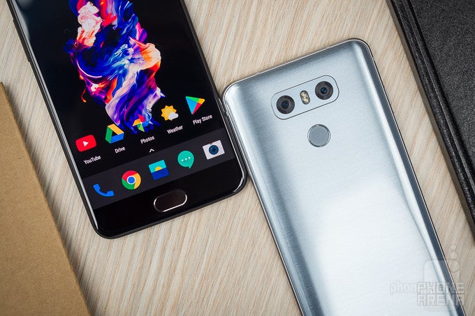 OnePlus 5 vs LG G6