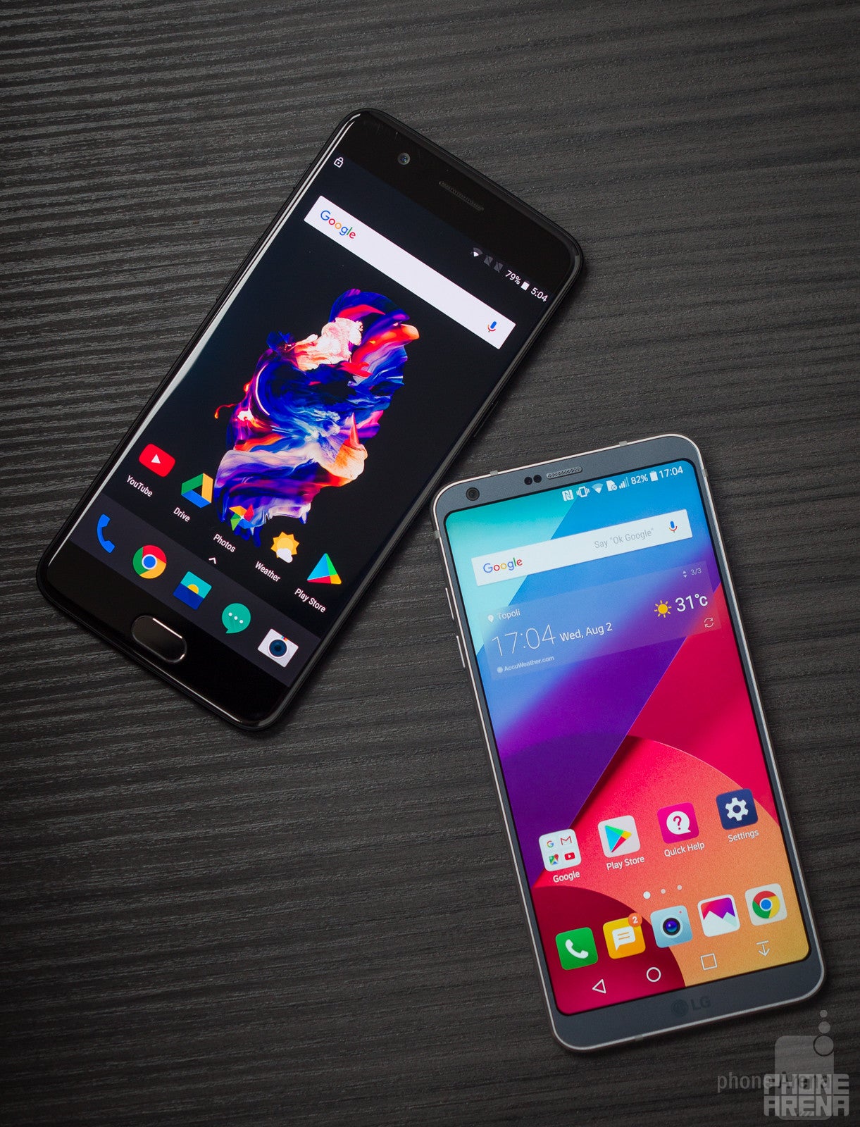 OnePlus 5 vs LG G6