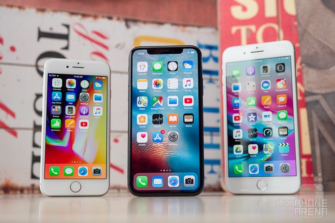 Apple iPhone X vs iPhone 8 vs iPhone 8 Plus