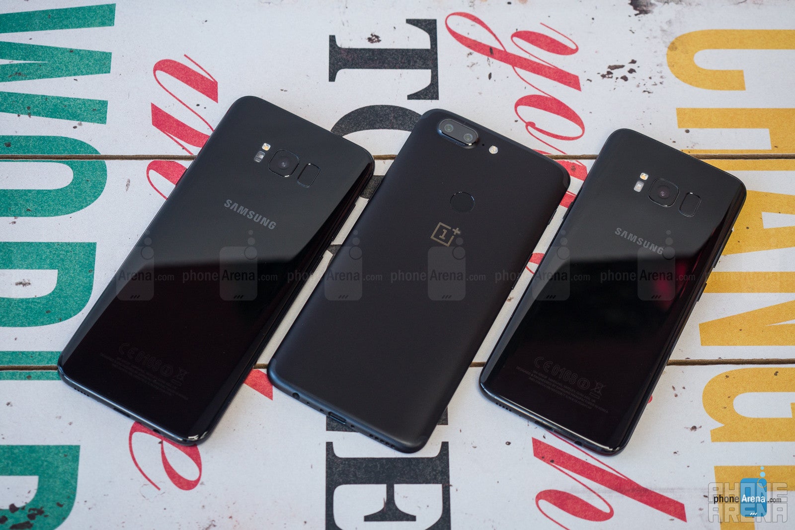 OnePlus 5T vs Samsung Galaxy S8 and Galaxy S8+