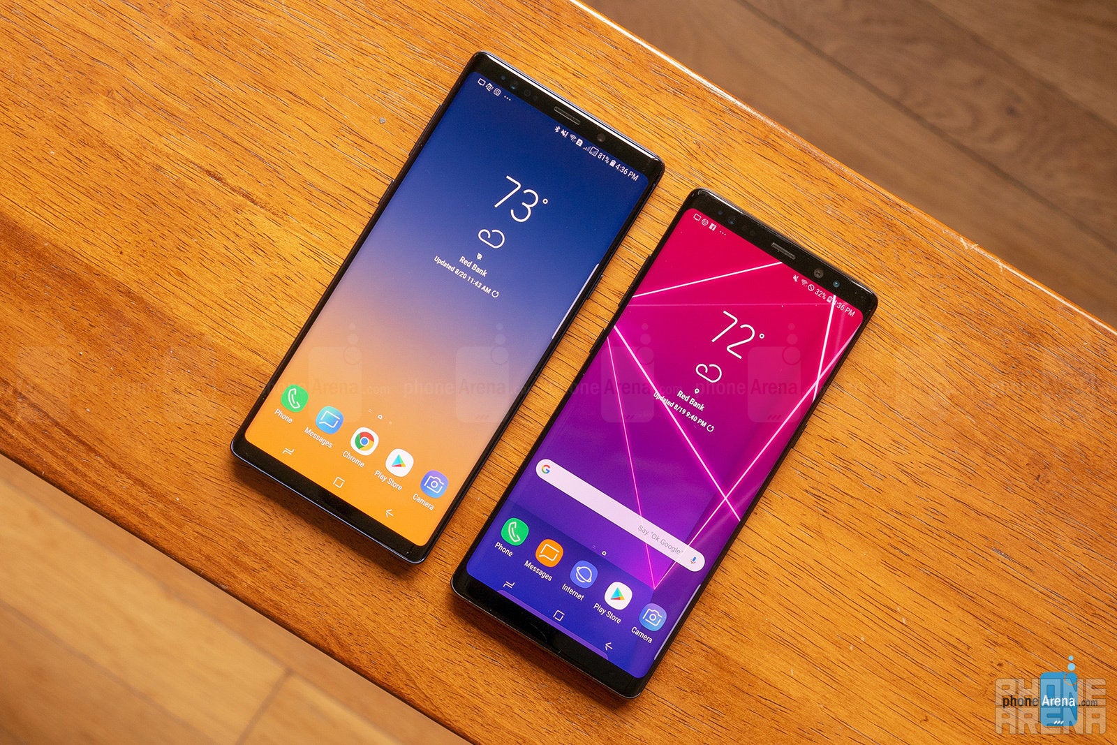 Samsung Galaxy Note 9 vs Galaxy Note 8