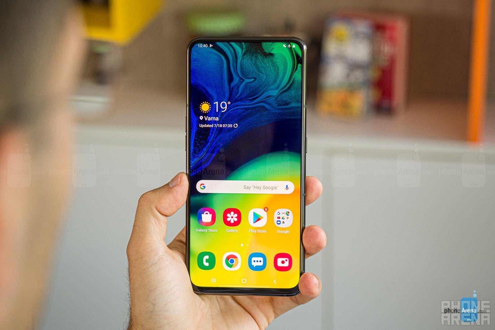 Samsung Galaxy A80 review: brilliant idea, average results