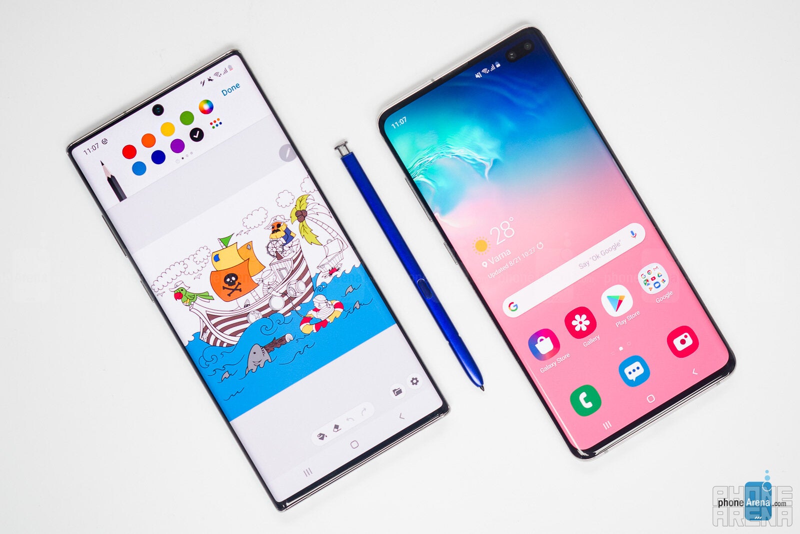 Samsung Galaxy Note 10+ vs Galaxy S10+