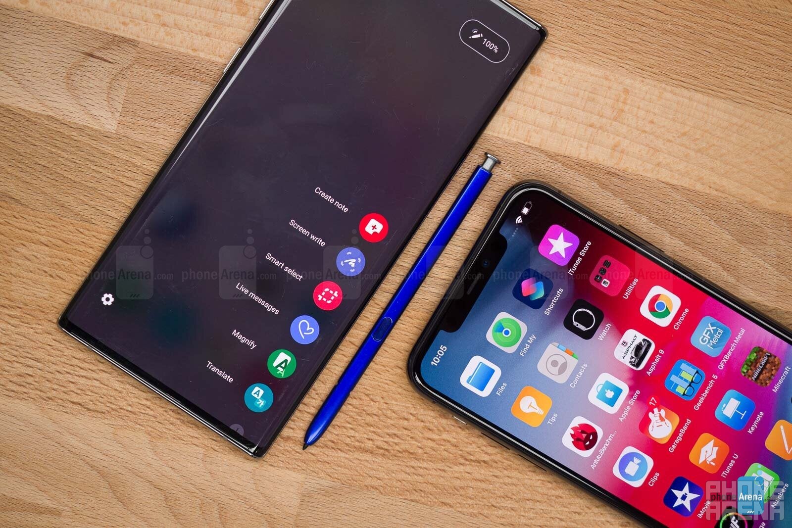 iPhone 11 Pro Max vs Galaxy Note 10+