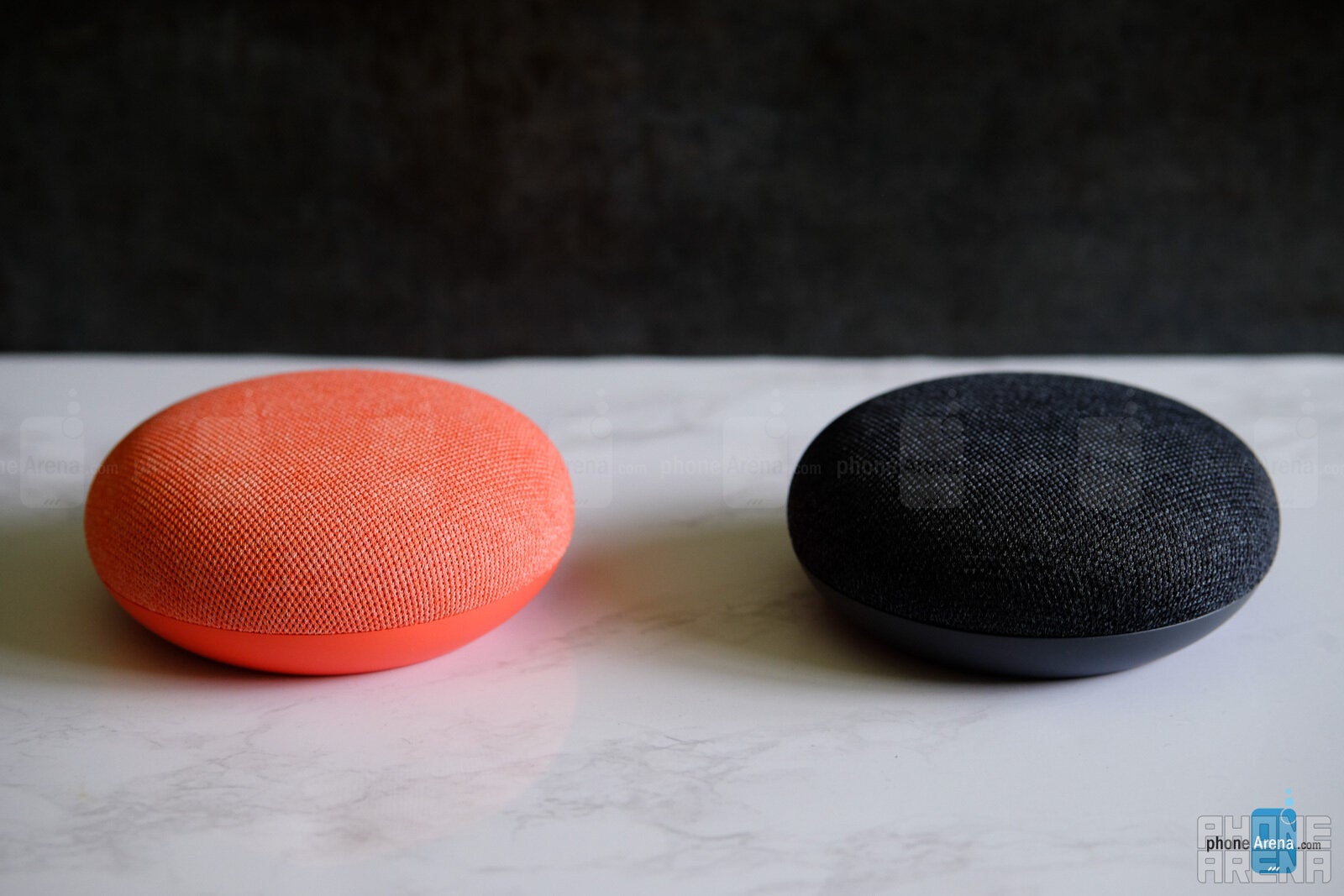 The Nest Mini (left) looks and feels basically like a Home Mini (right) - Google Nest Mini Review