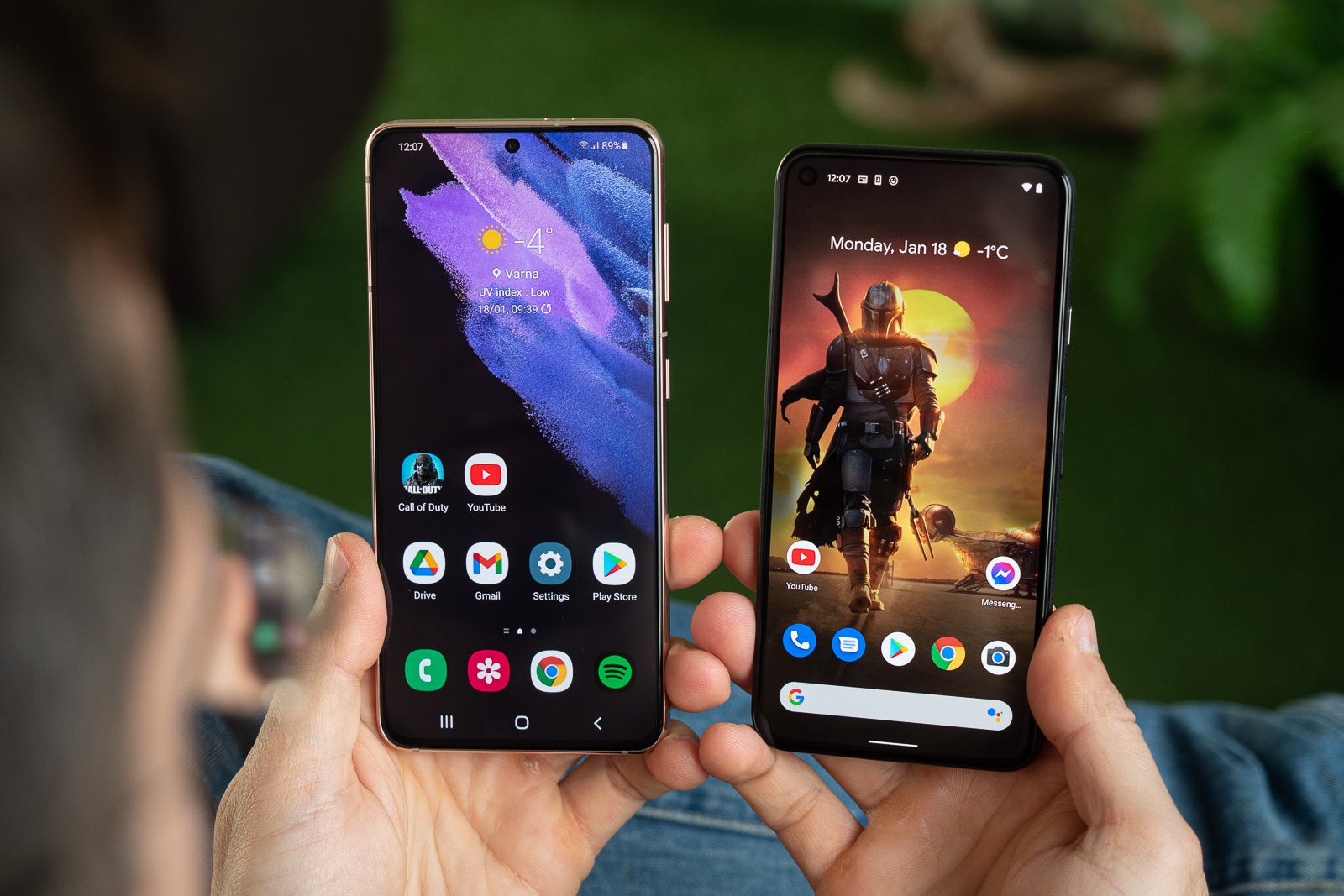 Samsung Galaxy S21 vs Google Pixel 5