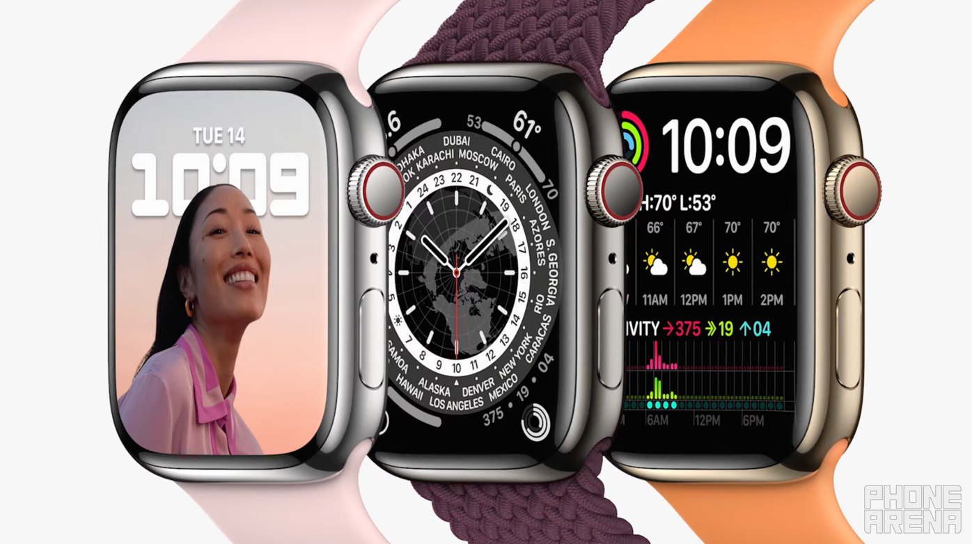 Apple Watch Series 7 - Apple Watch Series 7 vs Apple Watch Series 6