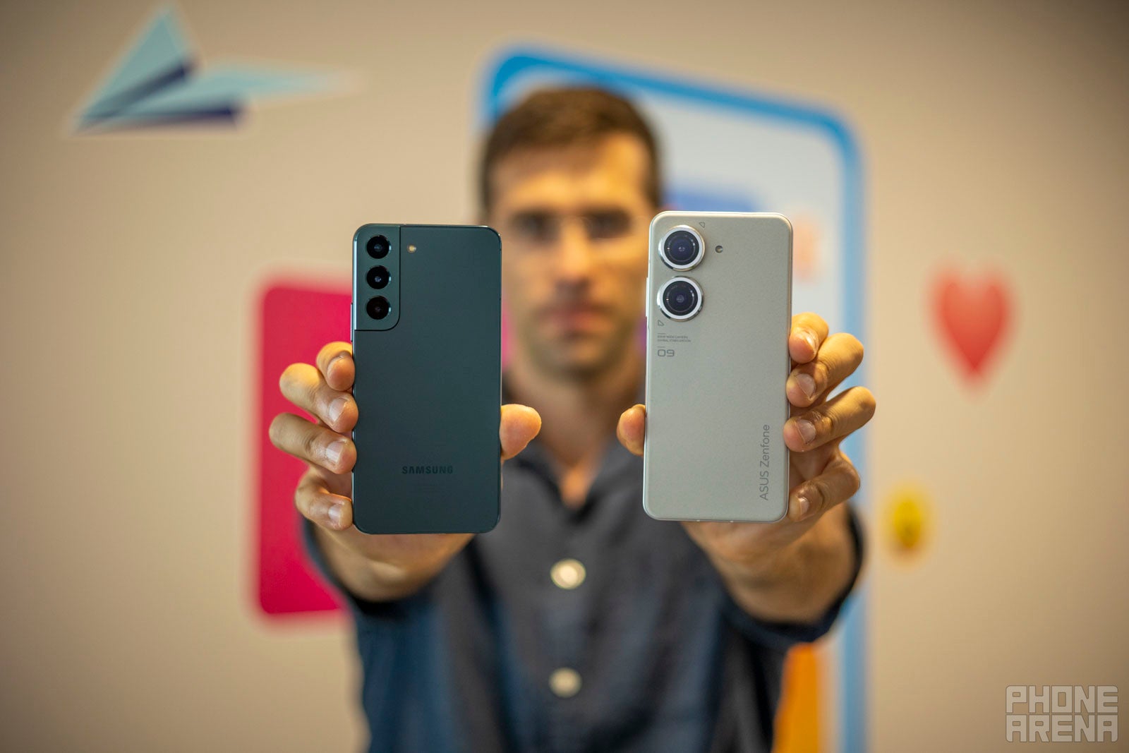 Asus Zenfone 9 vs Samsung Galaxy S22: which one is the best &quot;mini&quot; Android?