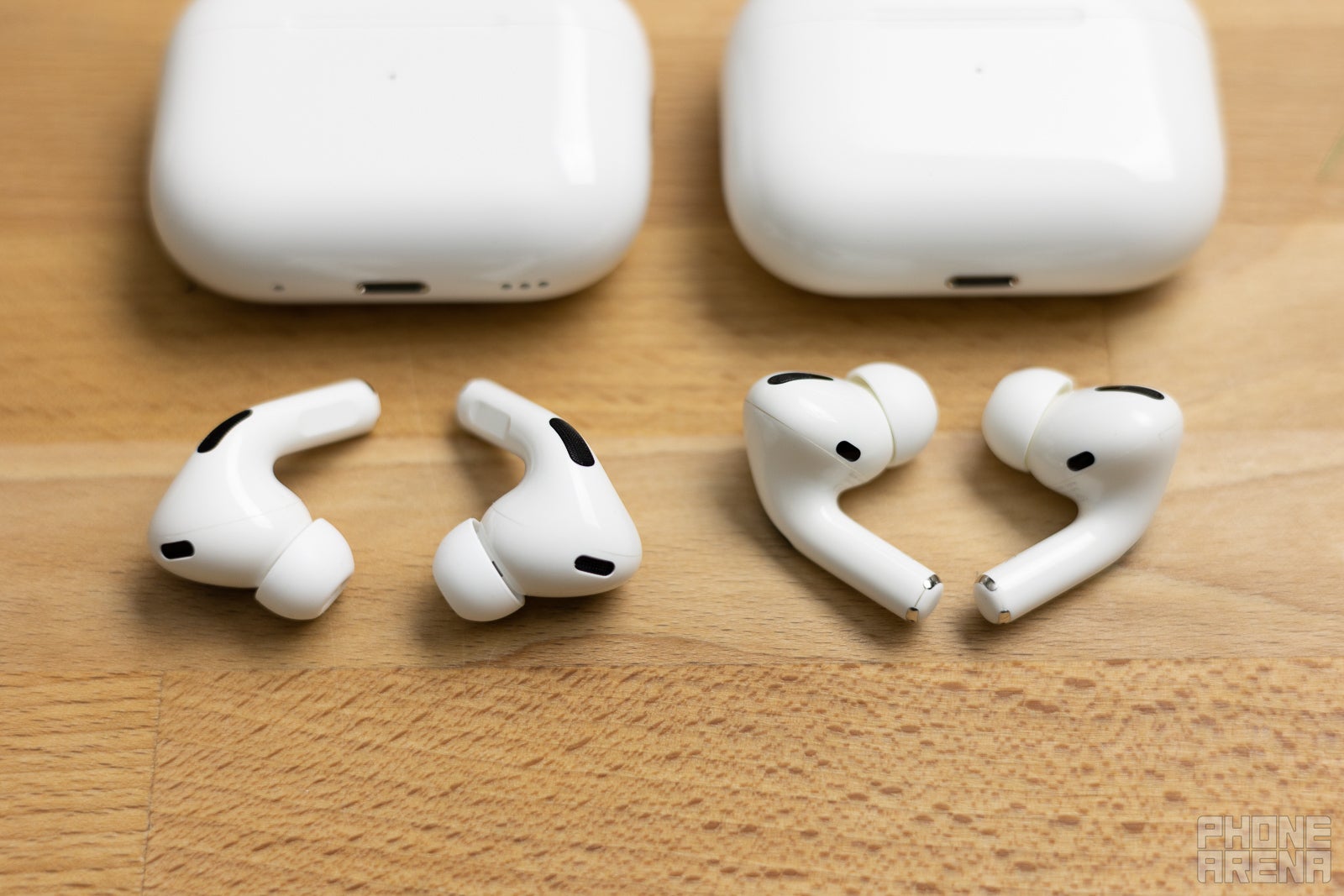 AirPods Pro 2 (left) vs AirPods Pro (right) - AirPods Pro 2 vs AirPods Pro comparison: What&#039;s different?