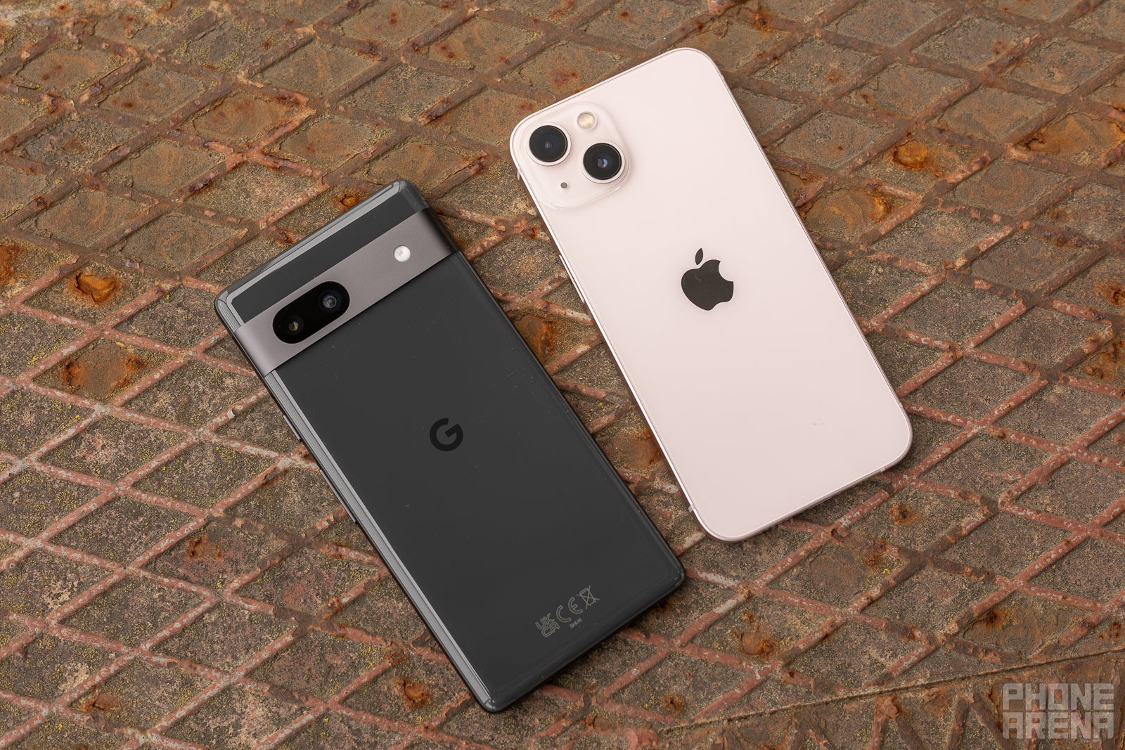 (Image Credit - PhoneArena) - Google Pixel 7a vs iPhone 13