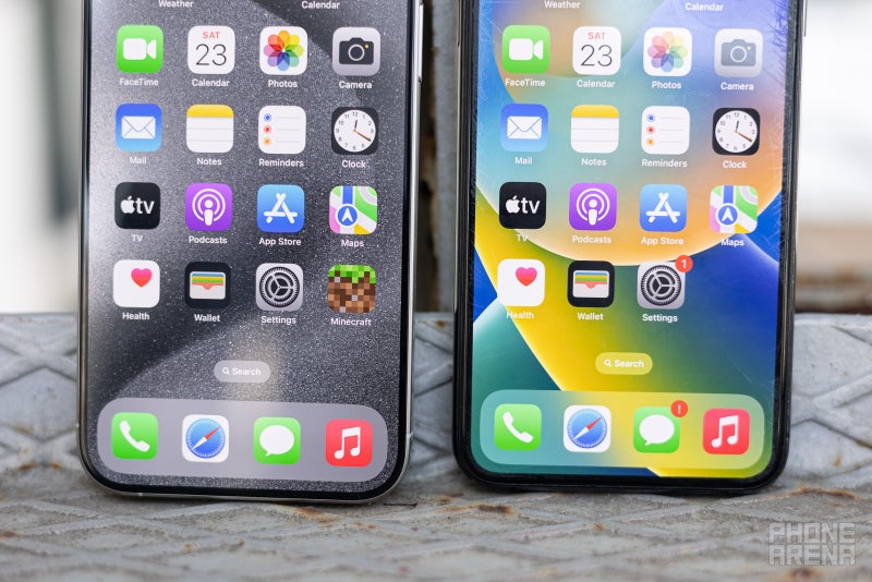 iPhone 15 Pro Max vs iPhone 11 Pro Max (Image credit - PhoneArena)