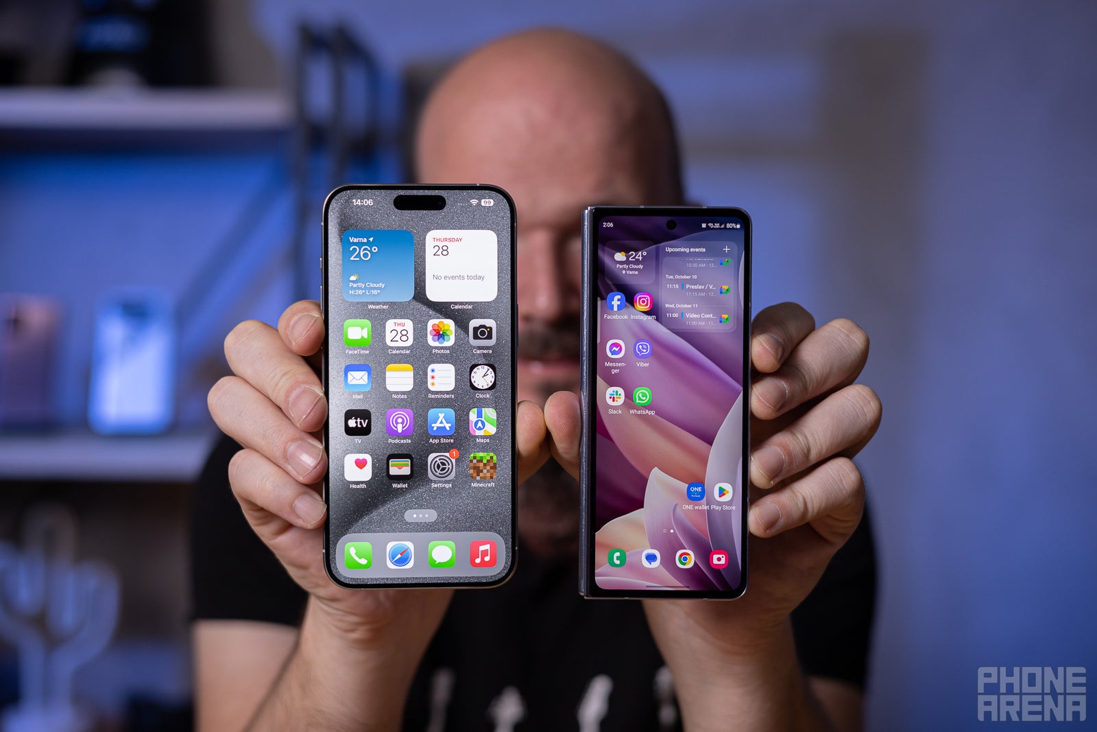 iPhone 15 Pro Max vs Galaxy Z Fold 5: Main differences