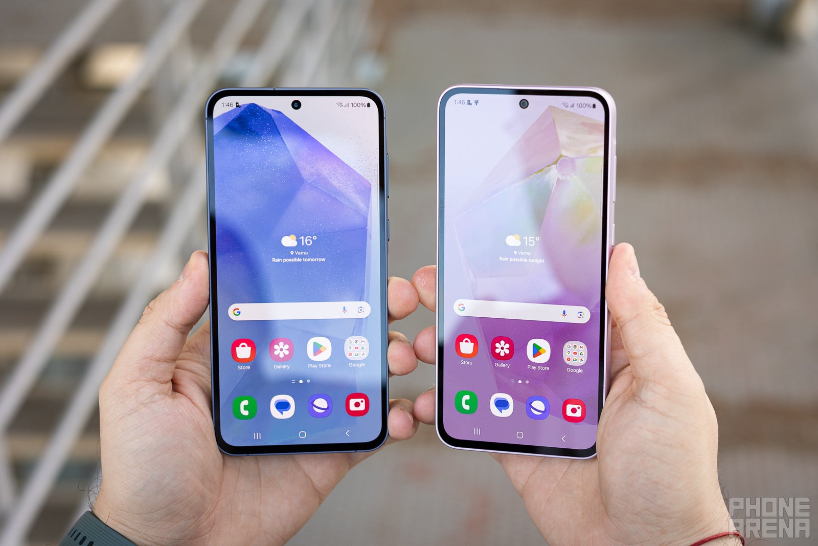 Image Credit––PhoneArena - Samsung Galaxy A55 5G vs Galaxy A35 5G: Which one is the better affordable phone?