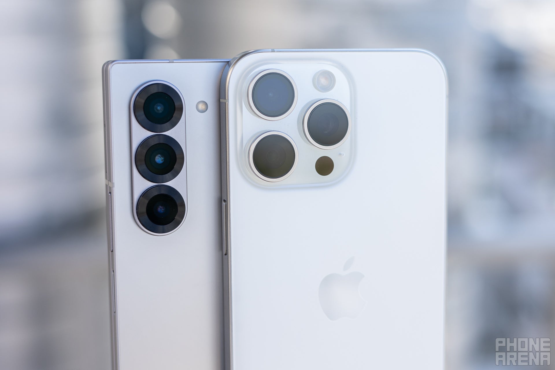 Do bigger lenses mean better cameras?&amp;nbsp;(Image credit - PhoneArena) - Samsung Galaxy Z Fold 6 vs iPhone 15 Pro Max: top foldable or top candybar?