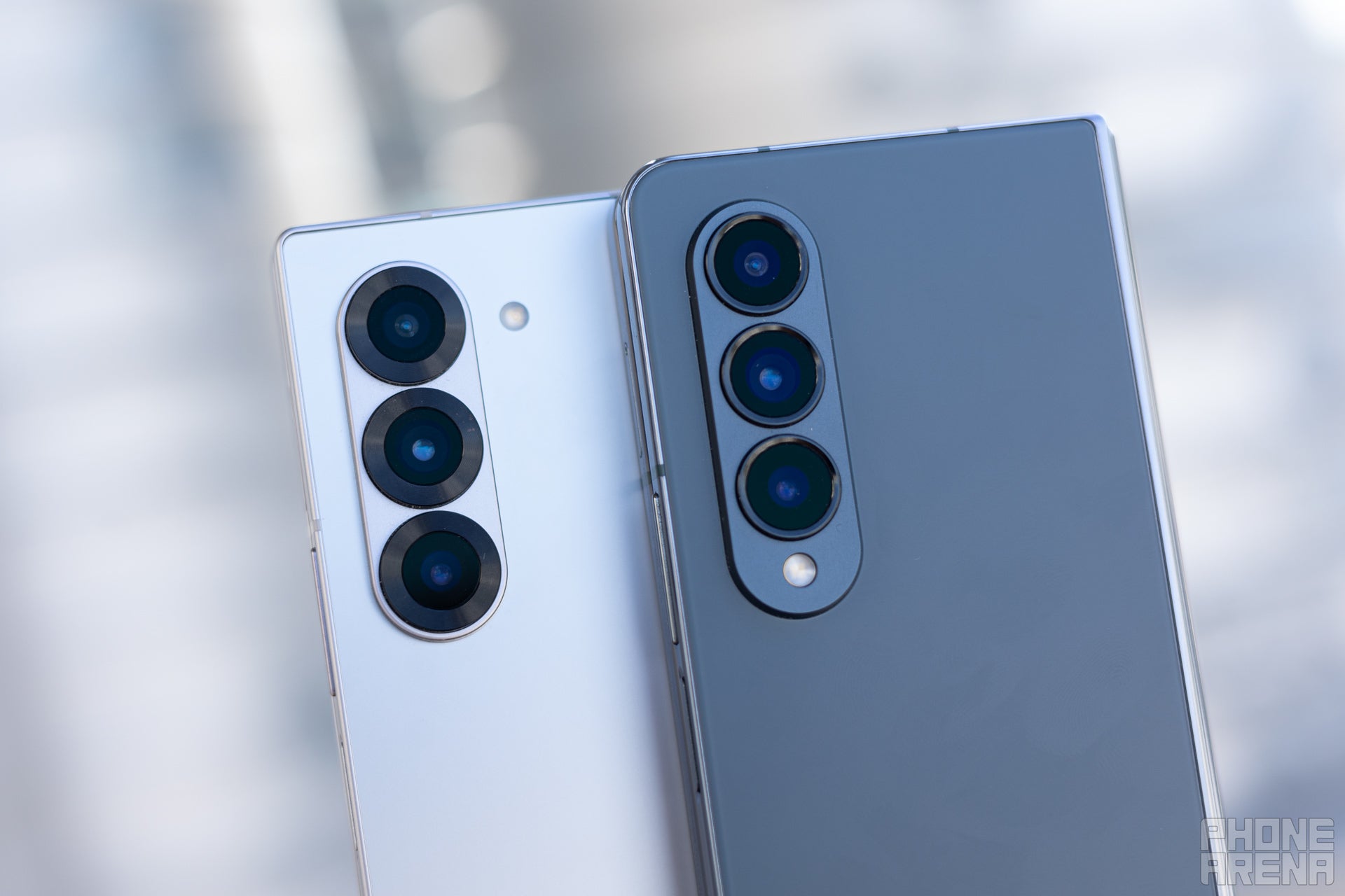The triple camera setup on both is mostly similar (Image by PhoneArena) - Galaxy Z Fold 6 vs Galaxy Z Fold 4: Here&#039;s what’s changing and what&#039;s staying the same