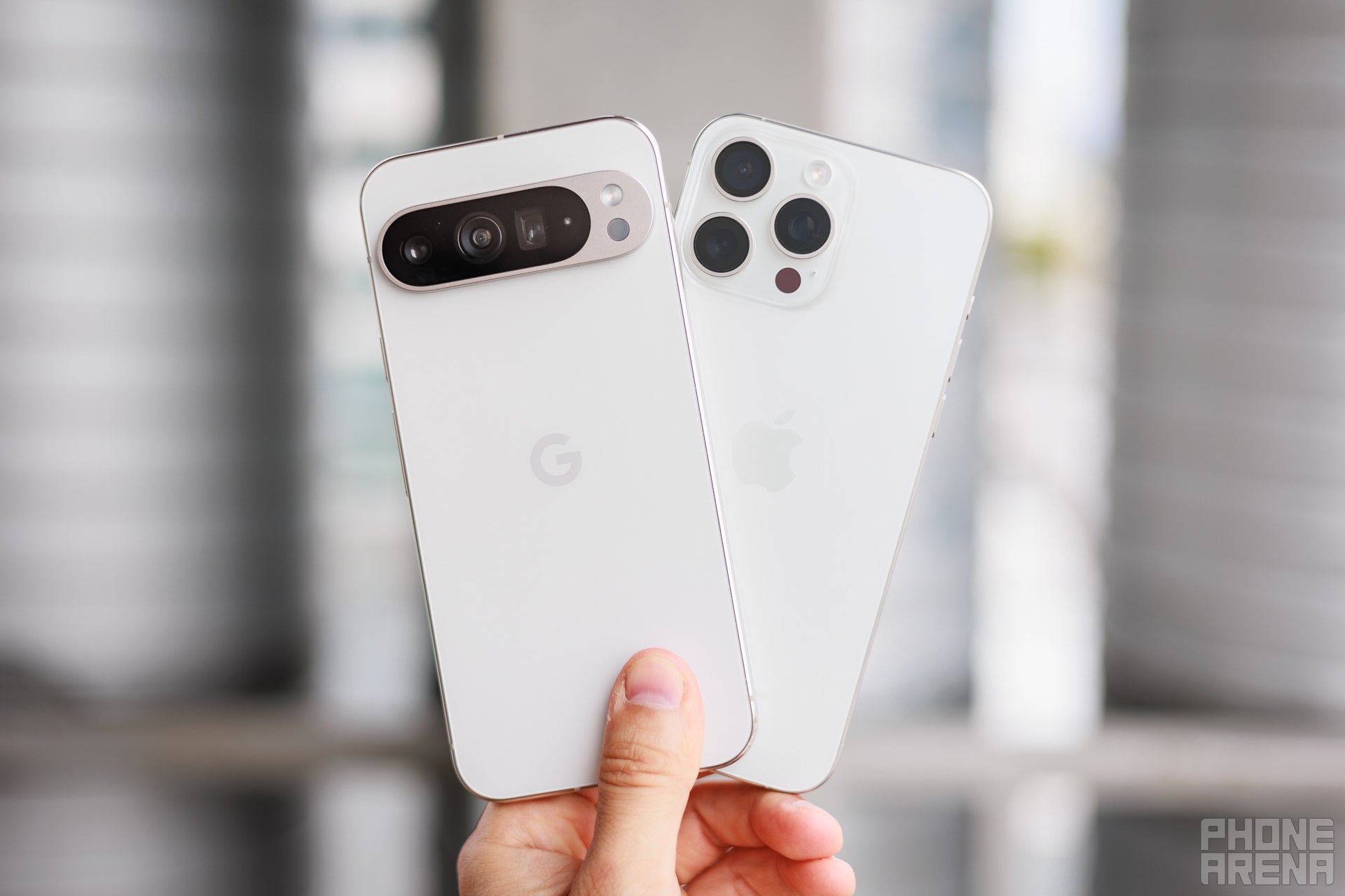 Google has produced an ultra-premium flagship that deserves your attention (Image credit - PhoneArena) - Google Pixel 9 Pro XL vs Apple iPhone 15 Pro Max: XL is the new Max