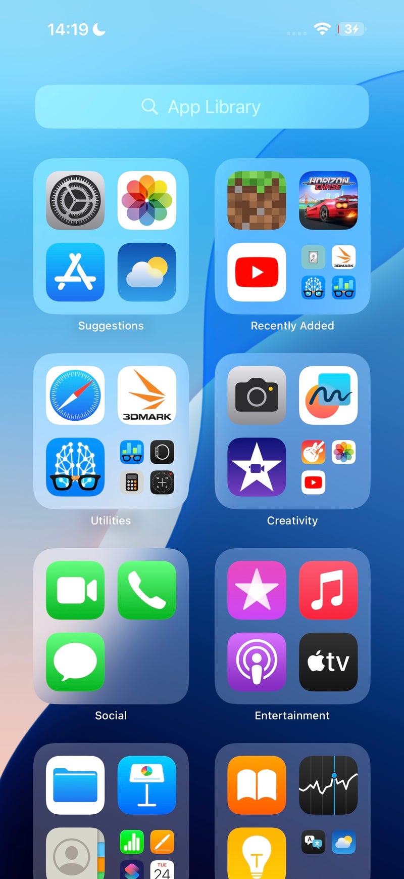 iOS 18 running on iPhone 16 Pro Max