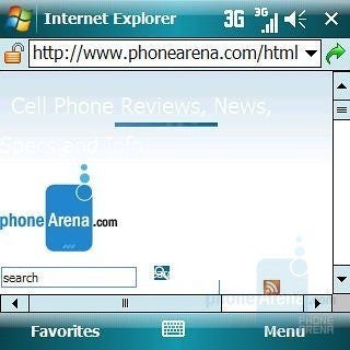 Internet Explorer - Samsung Epix Review