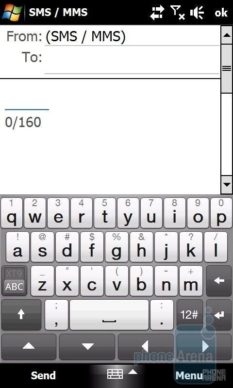 Vertical QWERTY - HTC Touch Diamond2 Review